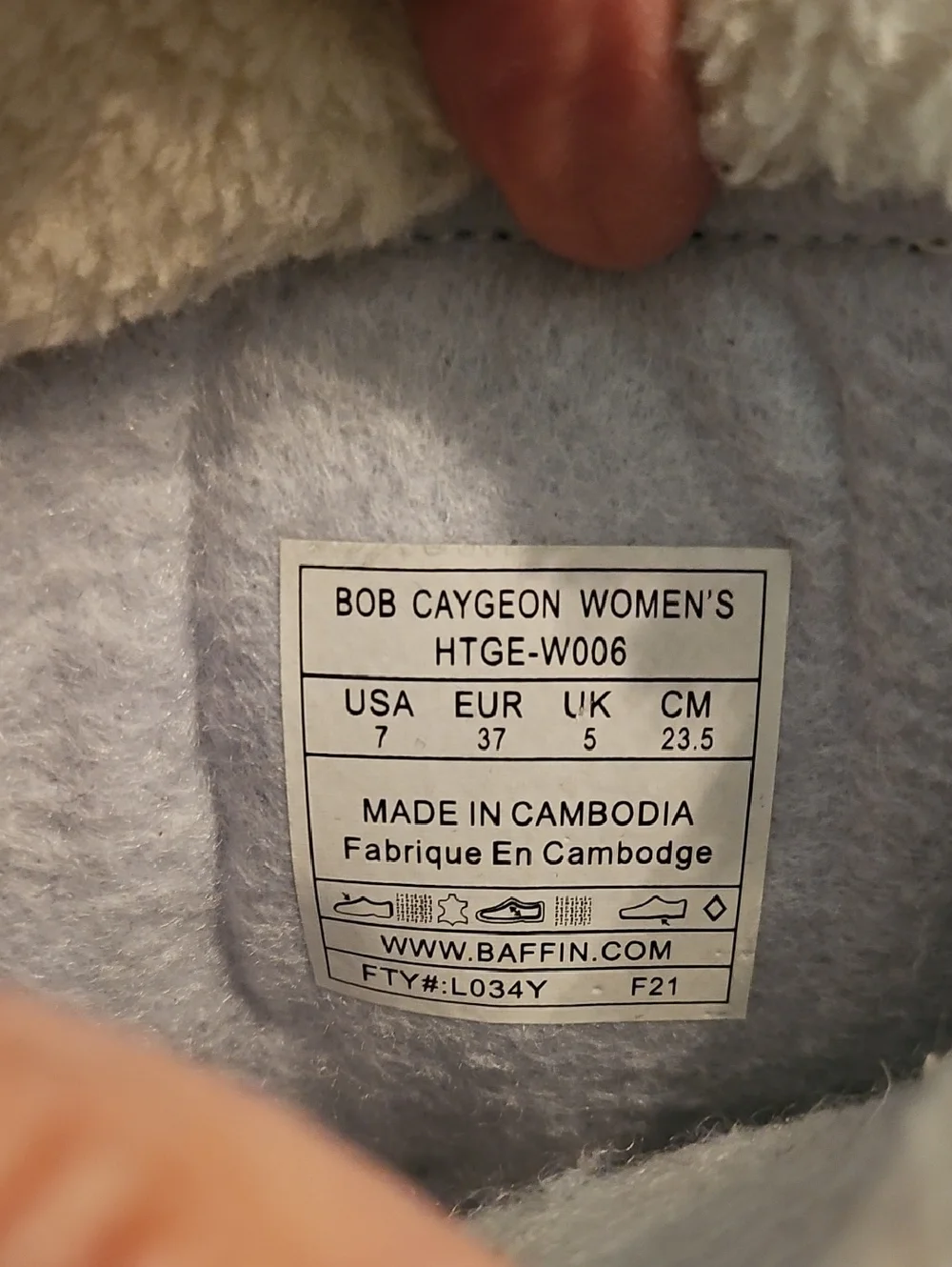 Baffin Women's Bobcaygeon Winter Boots - Soft Toe - Picture 5 of 5